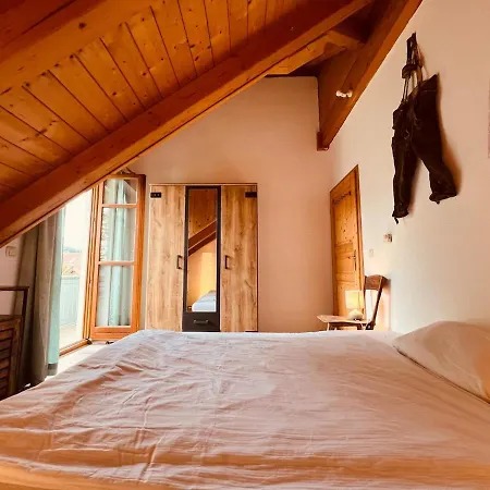 Wonderful Rooftop Gallery With A Balcony Appartement